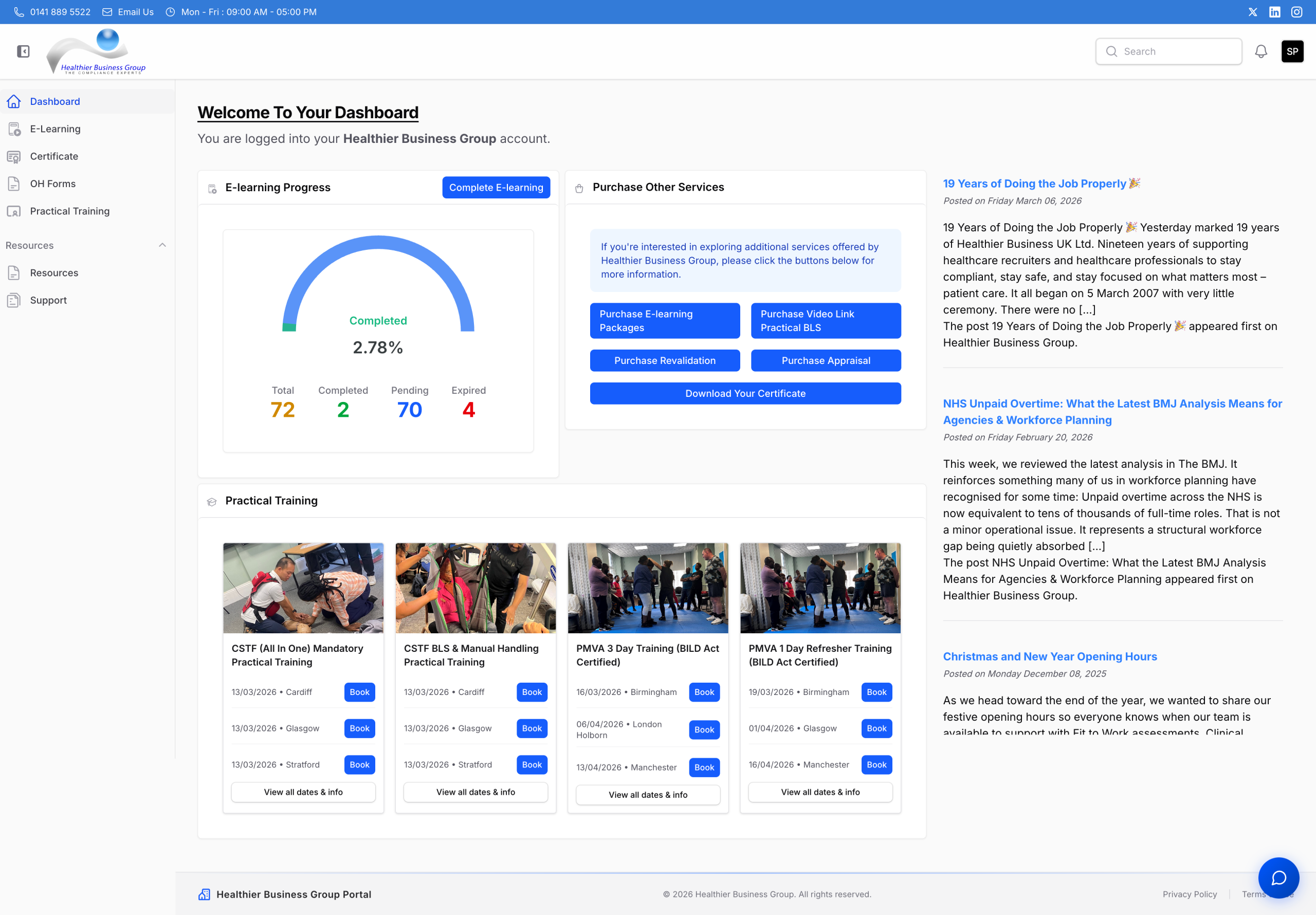 HB Portal Light Mode